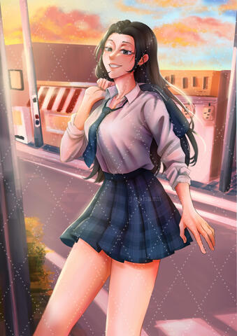 waist/thigh up example 01